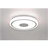 Plafoniera LED Bunda 2000 lm Bianco Neutro cromo Ø 35 cm