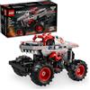 LEGO Technic Pull-Back ThunderROARus, Monster Truck Giocattolo da Costruire, Gio
