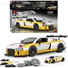 Mattel Mattel Brick Shop Hot Wheels - '15 Audi R8 LMS Serie Elite, set da costruire c