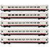 RIVAROSSI HR3024 5 carrozze intermedie ETR 460 livrea "Frecciabianca"