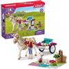 schleich HORSE CLUB — 42467 Carriage Ride With Picnic Playset, 32-Piece Horse an