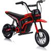 Moto Elettrica per Bambini 24V Raptor X Da 350W Ruote Gonfiabili Freno a Disco S