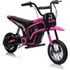 Moto Elettrica per Bambini 24V Raptor X Da 350W Ruote Gonfiabili Freno a Disco S
