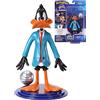 The Noble Collection Space Jam 2 Bendyfigs Bendable Figure Duffy Duck 19 cm, Multicolore, Taglia Unica