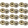 QUARKZMAN 12 Set Bottoni Automatici a Pressione 25mm Bottoni a Pressione da Cucire Metallo Accessori per Chiusura Borse Vestiti Jeans Cucito Artigianale, Bronzo