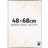 Dutch Frame Factory - Cornice 48x68 cm - Champagne - Cornice per foto in Plastica con vetro plastico Antiriflesso - Cornice portafoto 48x68 cm - Easy