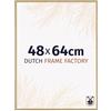 Dutch Frame Factory - Cornice 48x64 cm - Faggio Chiaro - Cornice per foto in Plastica con vetro plastico Antiriflesso - Cornice portafoto 48x64 cm - Easy