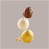 LUCGEL SRL Stampo in Silicone 3D per Frutta Realistica Nocciola 59x59H62 mm