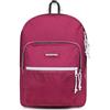 EASTPAK Pinnacle Zaino 38L (42 x 32 x 25,5 cm), zaino grande scuola e viaggio, multi-scomparto resistente con organizer e spallacci imbottiti - KONTRAST PREP BURGUNDY