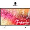 Samsung Smart TV 55 Pollici 4K Ultra HD Display LED Sistema Tizen Processore Crystal 4K Classe G colore Nero - UE55DU7190UXZT