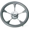 Osculati Volante poliuretano razze inox Ø mm 280 grigio Sterzo - Timoneria - 1 PZ Oscula