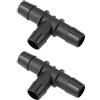 LT Easiyl 2 giunti di collegamento a T a tre vie per refrigerante 16 x 16 x 16 mm 00066 P751096 compatibile con refrigerante motore Metalcaucho Automotive