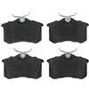 TRW GDB1330DTE Pastiglie Freno Set di 4 para Volkswagen Polo (6R, 6C, 61) 2009-2022 Assale Posteriore e Altri Veicoli