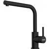 FRANKE 115.0693.393, Rubinetto per lavello da cucina Lina L, Nero opaco