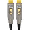 Equip Cavo HDMO 2.0 Detachable Type D + A AOC Equip Tipo D Micro-HDMI e Tipo A-HDMI standard 10m Nero [119411]