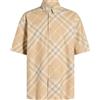 BURBERRY - Camicia fantasia - Beige