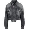 DSQUARED2 - Giubbotto jeans - Nero