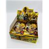 DRAGON BALL CARD GAME SERIE 1 ORIGINALI CARTE DA GIOCO BOX 24 BUSTINE