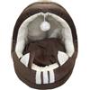 UNIQ PETS CUCCIA KITTYCASTLE (40 x 40 x 35 CM.) MARRONE