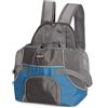 CAMON ZAINETTO FRONTALE PET POCKET (28 x 22 x 26/38 CM.) BLU