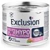 EXCLUSION DIET HYPOALLERGENIC PUPPY MAIALE & PISELLI 200 GR.