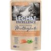MONGE LECHAT EXCELLENCE STERILISED BOCCONCINI MALTAGLIATI SALMONE & ORTAGGI 85 GR.