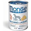 MONGE MONOPROTEICO SOLO TACCHINO & AGRUMI 400 GR.