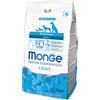 MONGE SPECIALITY LINE LIGHT ALL BREEDS SALMONE & RISO 12 KG.