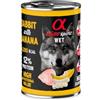 ALPHA SPIRIT DOG ADULT CONIGLIO & BANANA 400 GR.