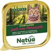 NATUA CAT COUNTRY PATE' STERILISED VITELLO 100 GR.