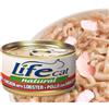 LIFE PET CARE LIFE CAT NATURAL POLLO CON ARAGOSTA 85 GR.