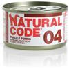 NATURAL Line NATURAL CODE 04 POLLO & TONNO 85 GR.