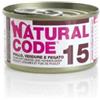 NATURAL Line NATURAL CODE 15 POLLO CON VERDURE & FEGATO 85 GR.
