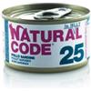 Natural Line NATURAL CODE 25 POLLO & SARDINE IN JELLY 85 GR.