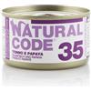 Natural Line NATURAL CODE 35 TONNO & PAPAYA 85 GR.
