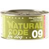 NATURAL Line NATURAL CODE DOG 09 POLLO & FEGATO 90 GR.