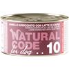 NATURAL Line NATURAL CODE DOG 10 AGNELLO ARRICCHITO CON LATTE DI CAPRA 90 GR.