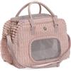 CAMON BORSA TRASPORTINO IN POLIESTERE CON MANIGLIE IN PU (41,5 x 23 x 28 CM.) ROSA
