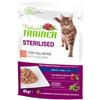 TRAINER NATURAL TRAINER CAT ADULT STERILISED SALMONE 85 GR.