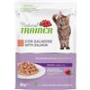 TRAINER NATURAL TRAINER CAT MATURE BOCCONCINI IN SALSA CON SALMONE 85 GR.