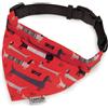 CAMON COLLARE CON BANDANA 20 x 350/500 MM. ROSSA