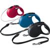 FLEXI NEW CLASSIC COMPACT GUINZAGLIO ESTENSIBILE CORDA 5M. TG. M NERO