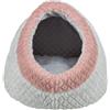 TRIXIE IGLOO KALINE MIO (35 x 26 x 41 CM.) GRIGIO/ROSA
