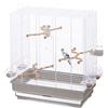 IMAC GABBIA CARLOTTA (50 x 56 x 30 CM.) BIANCO/TORTORA