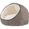 TRIXIE LIVIA IGLOO Ø 45 x 33 CM. GRIGIO TORTORA/CREMA