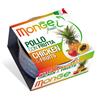 MONGE CAT FRUITS ADULT POLLO CON FRUTTA 80 GR.