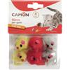 CAMON GIOCO GATTO TOPINI MINI COLORATI 6 PZ.
