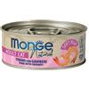 MONGE CAT NATURAL ADULT JELLY TONNO CON GAMBERI 80 GR.