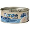 MONGE CAT NATURAL ADULT JELLY TONNO CON PESCE BIANCO 80 GR.