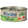 MONGE CAT NATURAL ADULT JELLY TONNO CON SURIMI 80 GR.